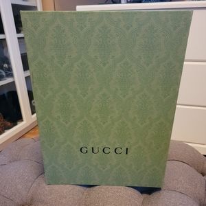 Extra Large Empty Gucci Gift Bag & Box